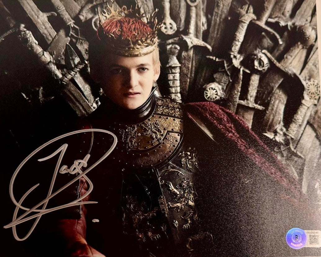 Jack Gleeson Signed 8x10 Photo (Game Of Thrones) - Beckett COA